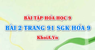 Bài 2 trang 91 SGK Hoá 9: Tính chất hóa học của axit cacbonic H2CO3 và muối Cacbonat